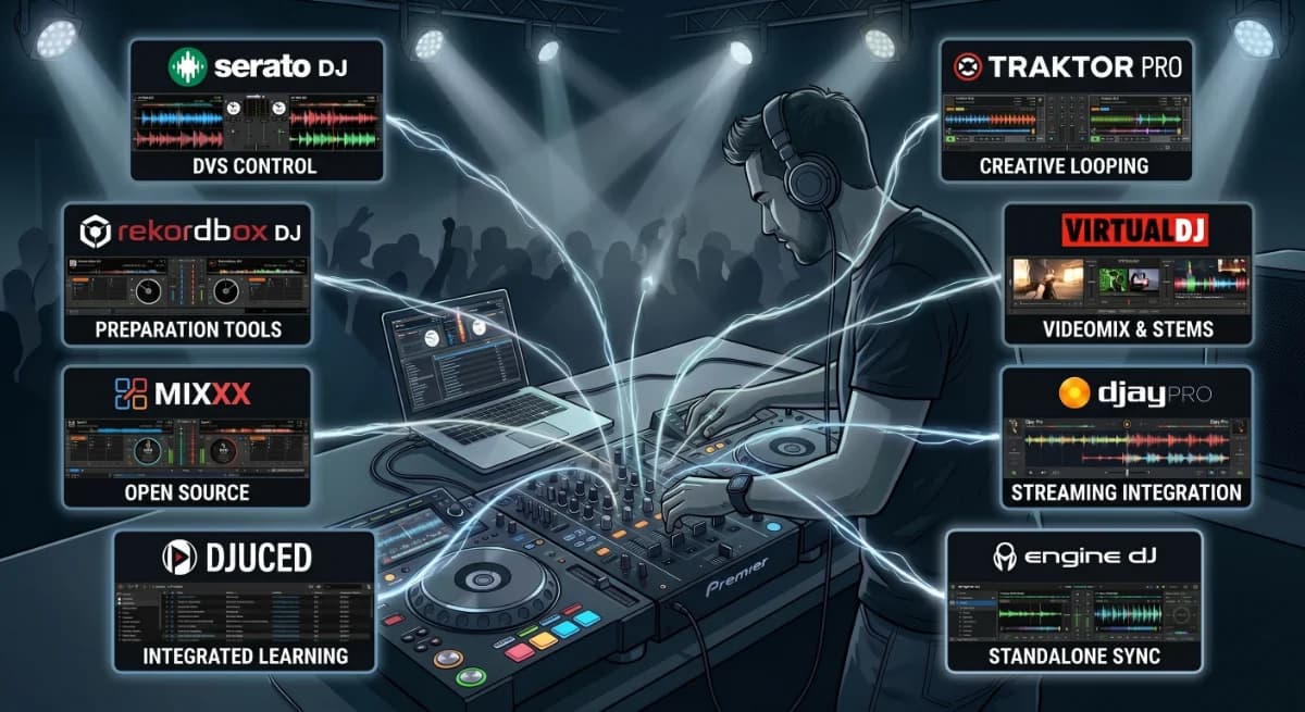 Guia softwares DJ