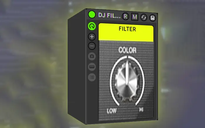 Filtre DJ (Color FX) amb Ableton Live