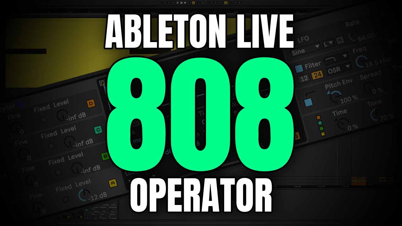 Crear un baix 808 amb Operator