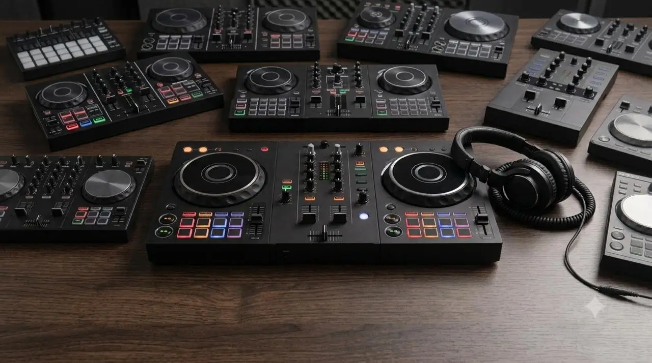 Guia controladores DJ d’iniciació i gamma mitja