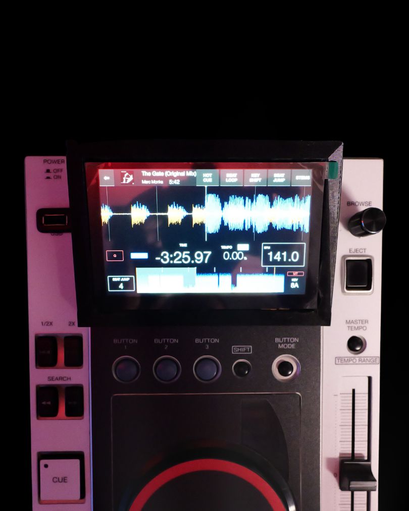 XDJ100SX: Pioneer CDJ-100S Converted into a Standalone DJ Player