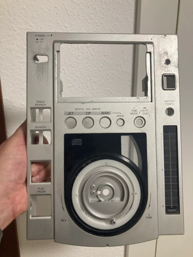 XDJ100SX: Pioneer CDJ-100S Converted into a Standalone DJ Player